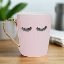Load image into Gallery viewer, Eyelashes Coffee Mug