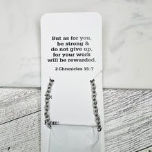 Load image into Gallery viewer, Football Necklace Pray Hard