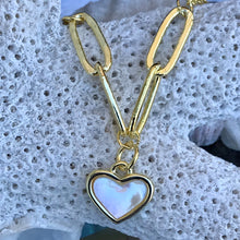 Load image into Gallery viewer, Give From The Heart In-laid Shell Necklace
