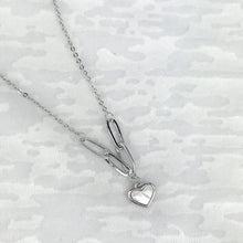Load image into Gallery viewer, Give From The Heart In-laid Shell Necklace