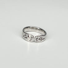 Load image into Gallery viewer, Inspirational Sterling Silver Adjustable Ring