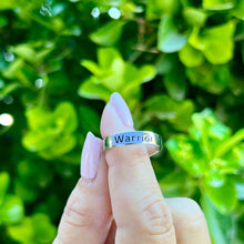 Load image into Gallery viewer, Inspirational Sterling Silver Adjustable Ring