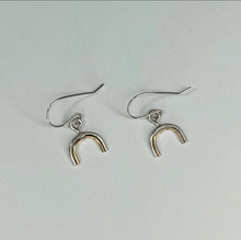 Load image into Gallery viewer, Mixed Metal Rainbow Earrings