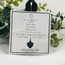 Load image into Gallery viewer, Hope Bar Pendant CZ Necklace