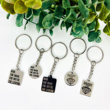 Load image into Gallery viewer, Dad/Superhero Keyring