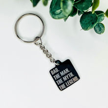 Load image into Gallery viewer, Dad/Superhero Keyring