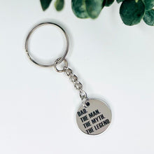 Load image into Gallery viewer, Dad/Superhero Keyring