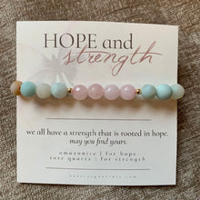 Load image into Gallery viewer, Hope and Strength Bracelet