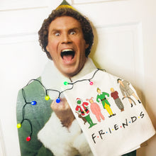 Load image into Gallery viewer, Friends Christmas Tea Towel