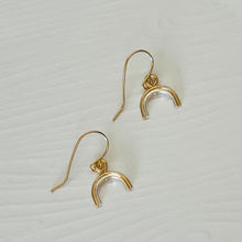 Load image into Gallery viewer, Mixed Metal Rainbow Earrings