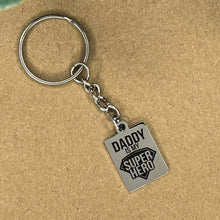 Load image into Gallery viewer, Dad/Superhero Keyring
