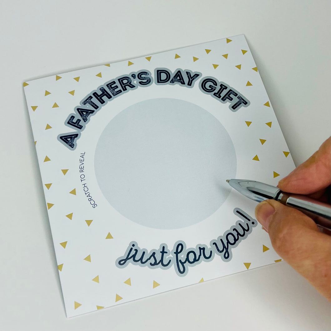 Surprise Message Father's Day Card