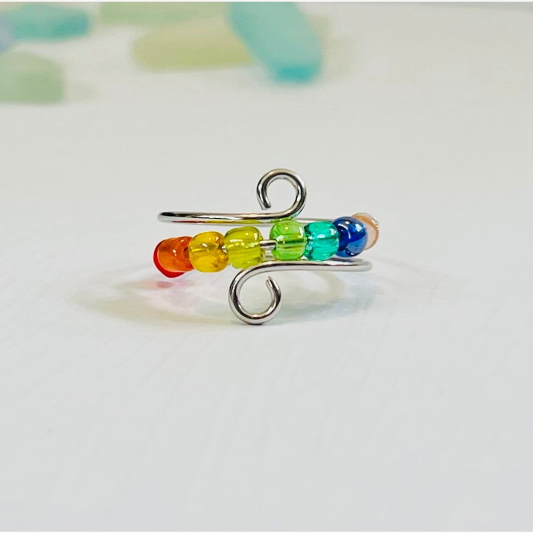 Sterling Boho Fidget Ring